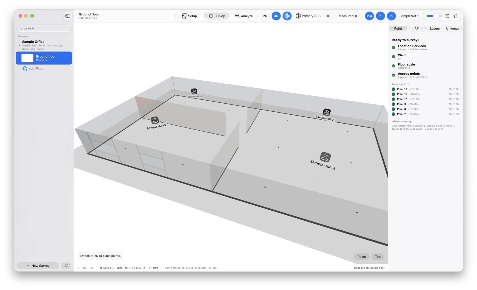 FiMapper in use